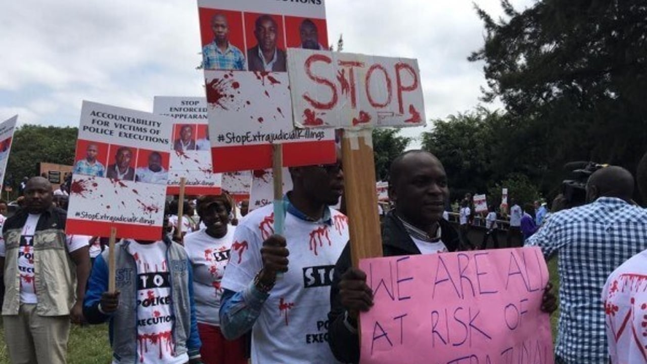 Protest Kenia
