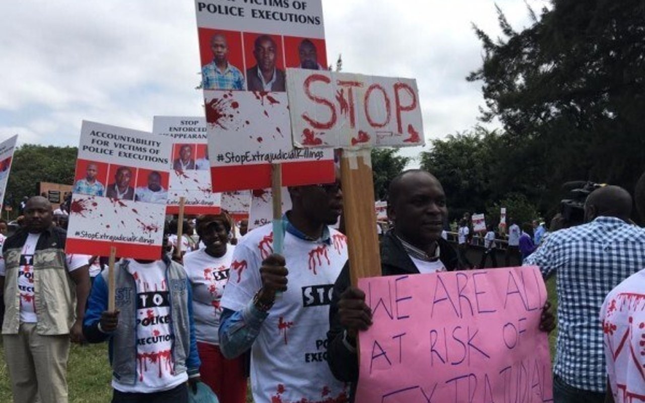 Protest Kenia