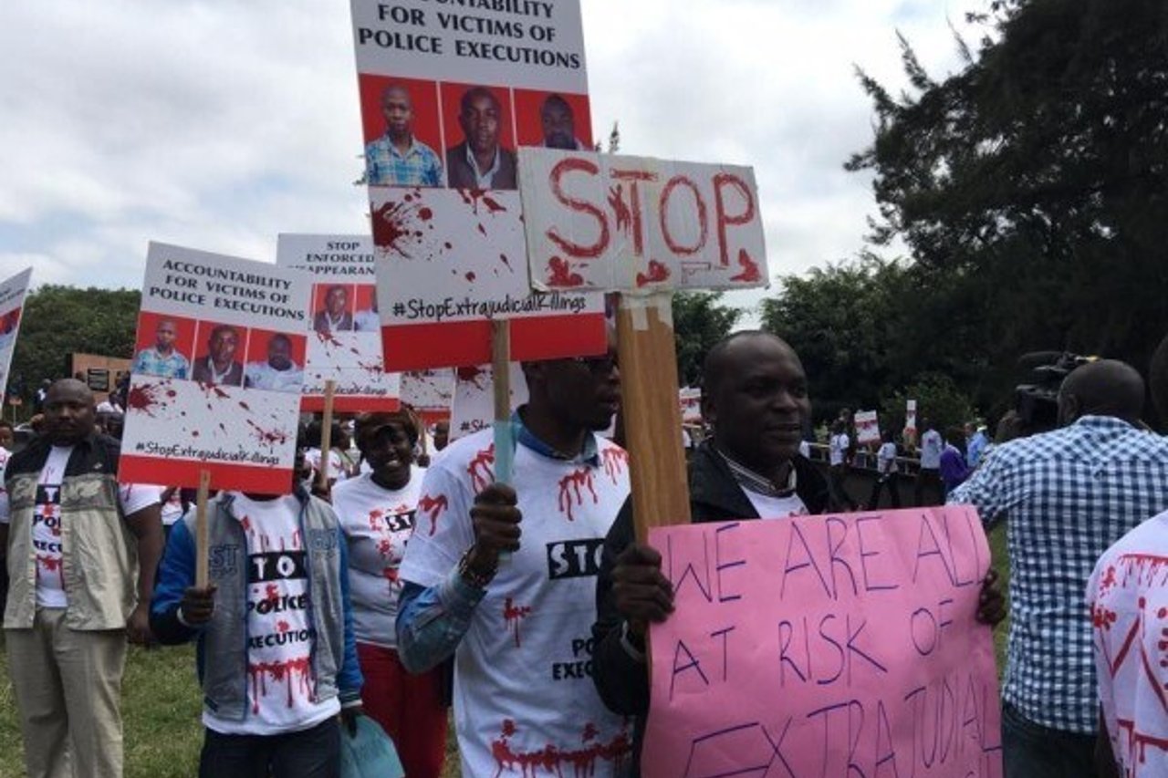 Protest Kenia