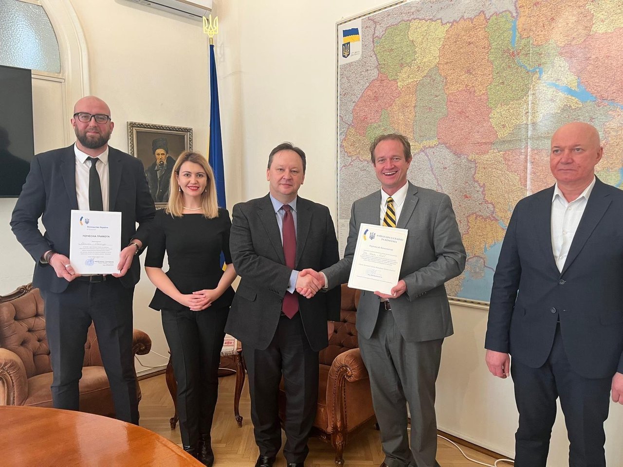 EATP Romania IJM awarded commendation by the Embassy of Ukraine in Romania 202412 RO IJM awarded commendation by the Embassy of Ukraine in Romania Approved for Full Use