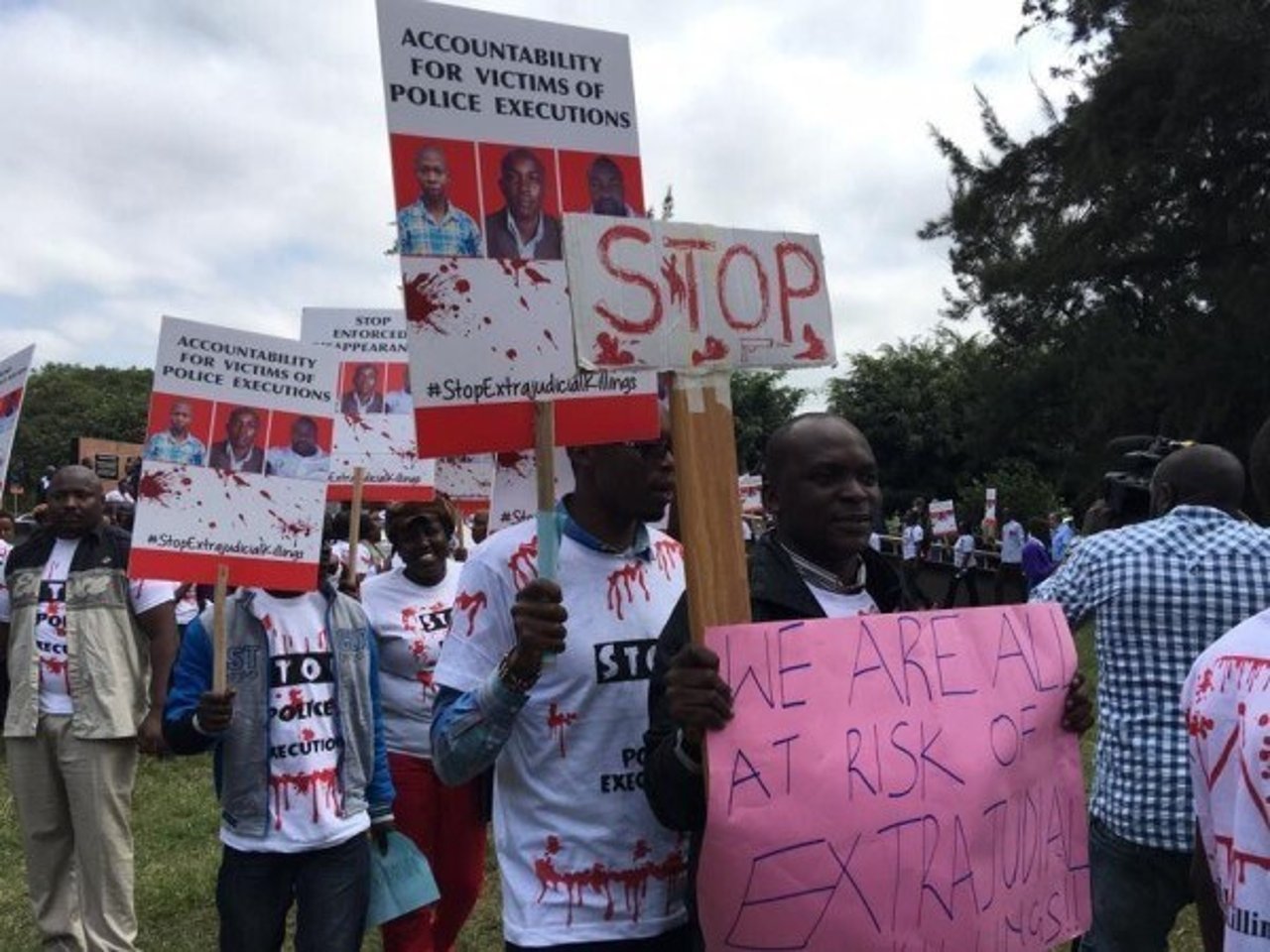 Protest Kenia